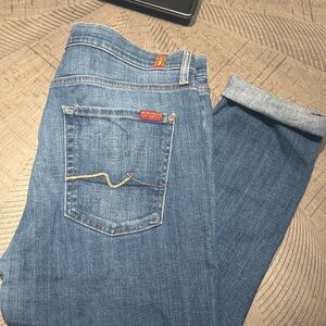 Women’s 7 for all mankind Josefina cropped jeans